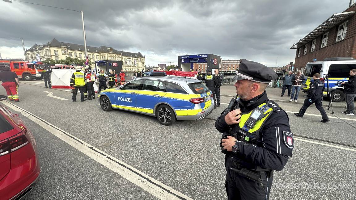 Mujer acuchilla a 12 personas en estación de tren de Hamburgo; seis presentaron heridas de gravedad