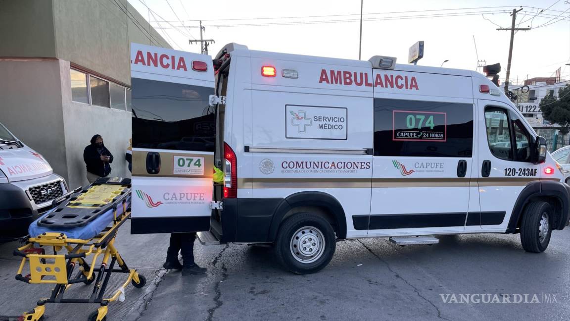 Volcadura en la carretera Torreón-Saltillo deja tres lesionados