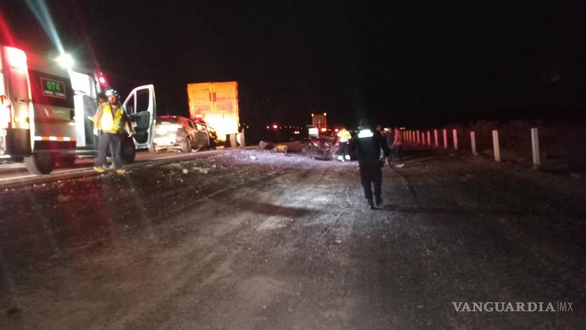 Mueren dos en doble choque en Matamoros