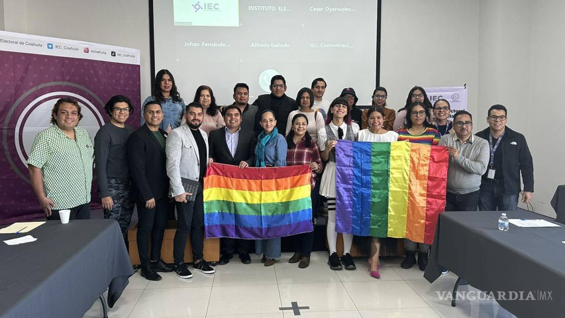 Comunidad LGBTTTIQ+ en Coahuila define demandas al IEC para incluirse en proceso electoral