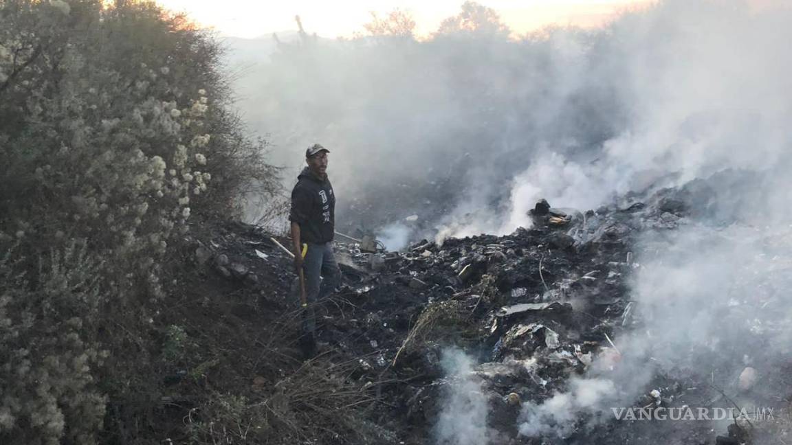 Arteaga: controlan incendio en San Antonio de las Alazanas