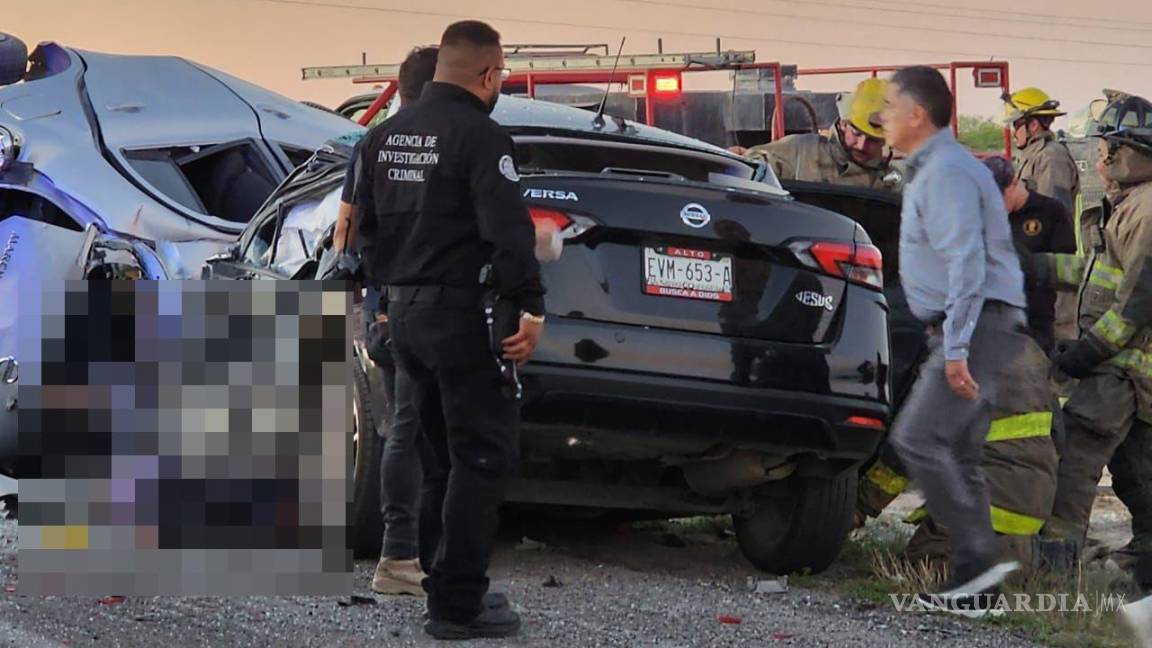 Tras accidente, mueren 10 personas en carretera Piedras Negras-Acuña