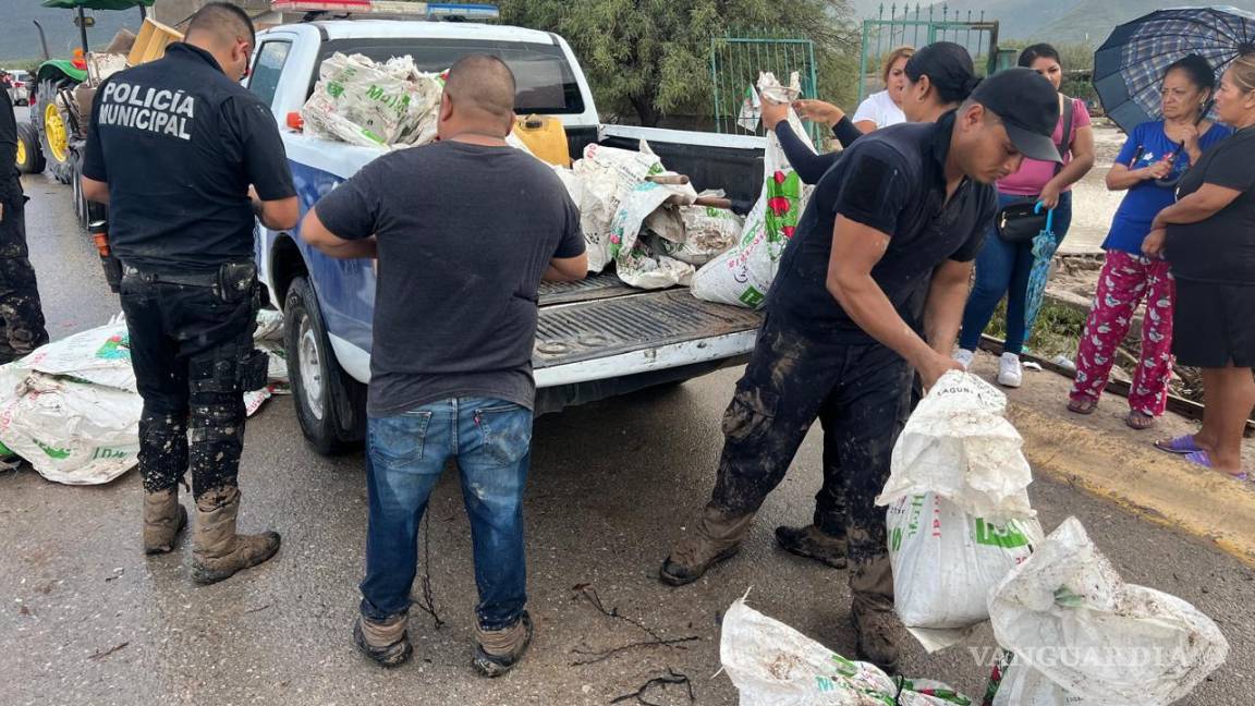 Más de 150 personas son evacuadas en ejidos de Viesca, Coahuila, por inundaciones