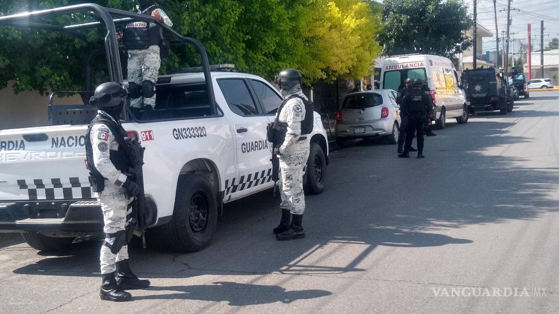 Custodiado por fuerte operativo policiaco y militar, trasladan a reo federal al dentista en Saltillo