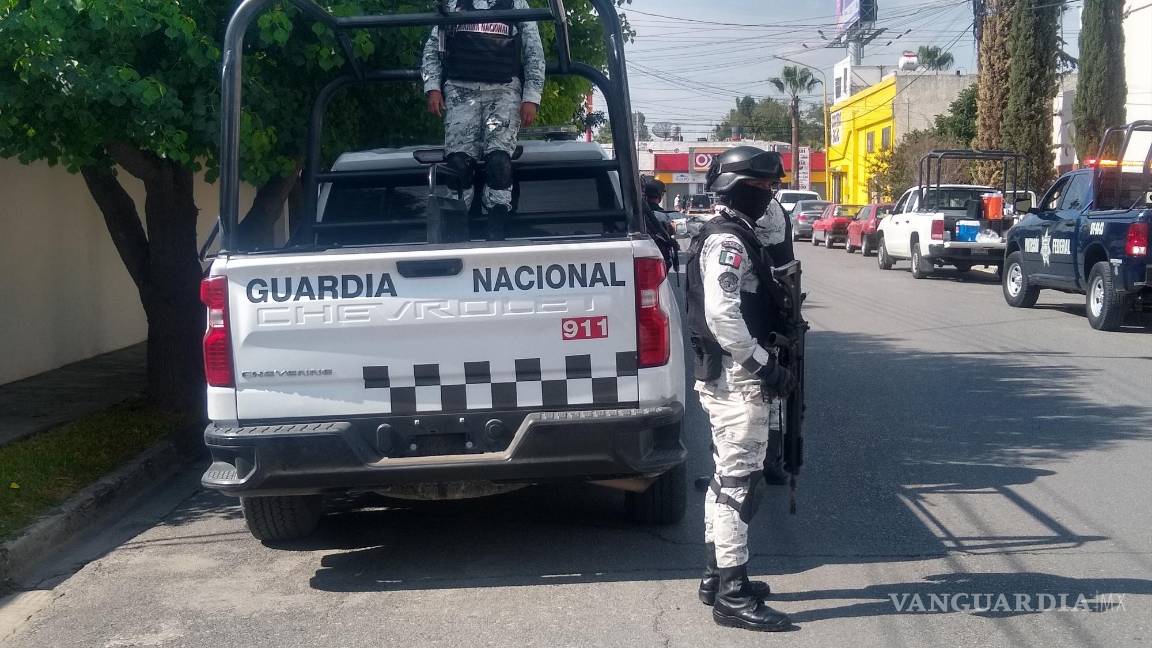 Custodiado por fuerte operativo policiaco y militar, trasladan a reo federal al dentista en Saltillo