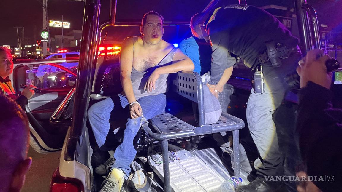 Padre e hijo son detenidos tras persecución con tráiler en Saltillo