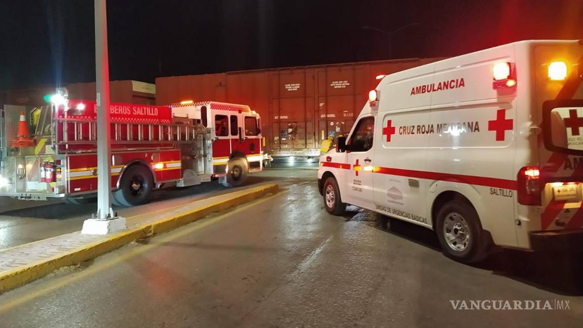 Migrante pierde la pierna tras ser arrollado por el tren en Allende