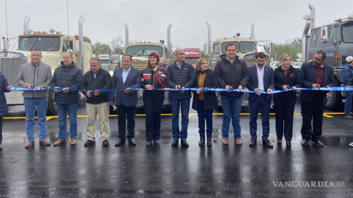 Con ‘Lola la Trailera’ al frente inauguran Centro de Capacitación del Autotransporte Federal de Carga en Monclova (video)