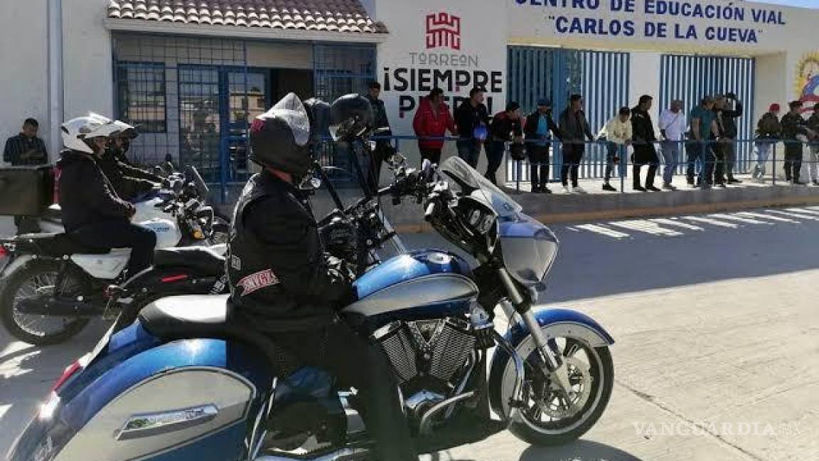Reporta Torreón baja en muertes de motociclistas, cursos han sido clave en disminución