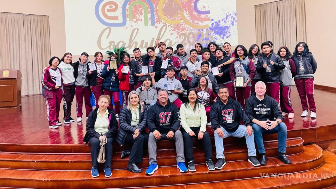 CBTis 97 de Saltillo acapara premios en el Encuentro de Arte y Cultura de la DGETI