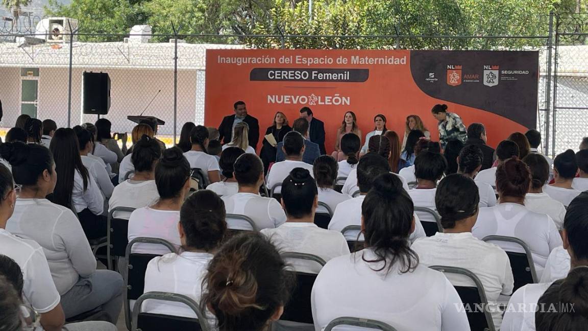 Inauguran espacio de maternidad en el Penal Femenil de Nuevo León