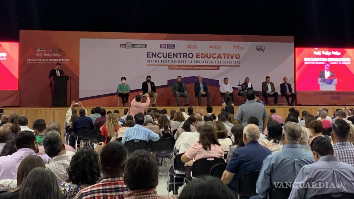 Coahuila: realizan Encuentro Educativo “Juntos para mejorar la educación y el sindicato”