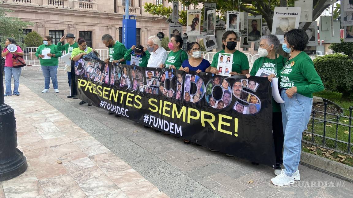 Familiares de personas desaparecidas en desacuerdo con instalación de ‘Árbol de la Esperanza’ de CRIH Coahuila