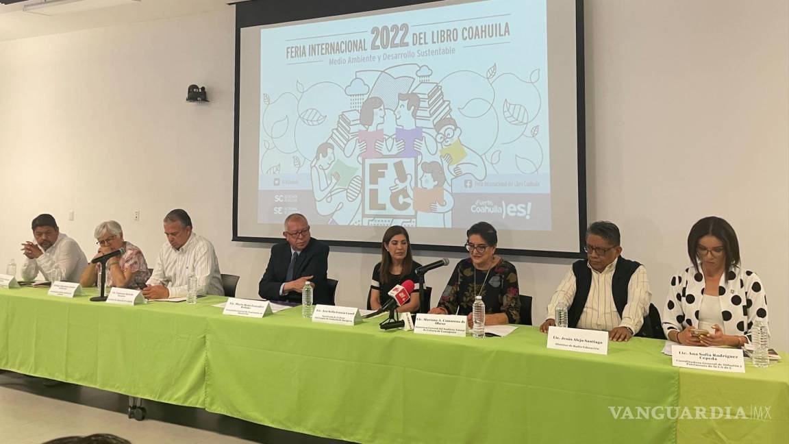 Centroamérica y Guanajuato, presentes en la Feria Internacional del Libro Coahuila 2022