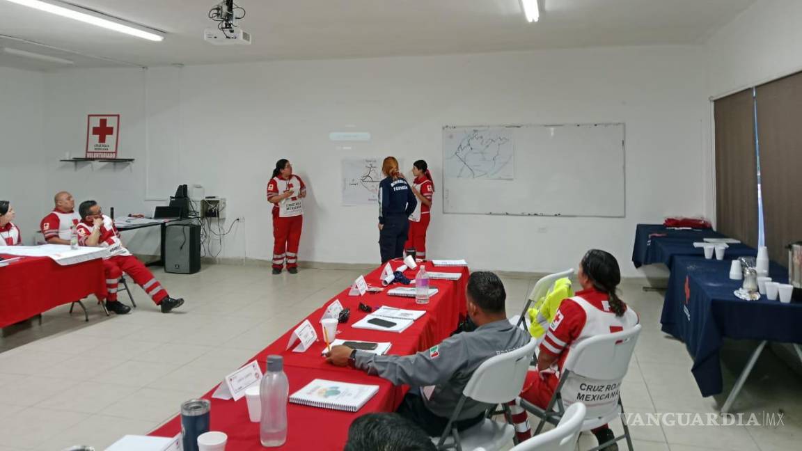 $!La capacitación incluyó evaluación de daños, gestión de riesgos y coordinación de respuesta ante desastres mayores.