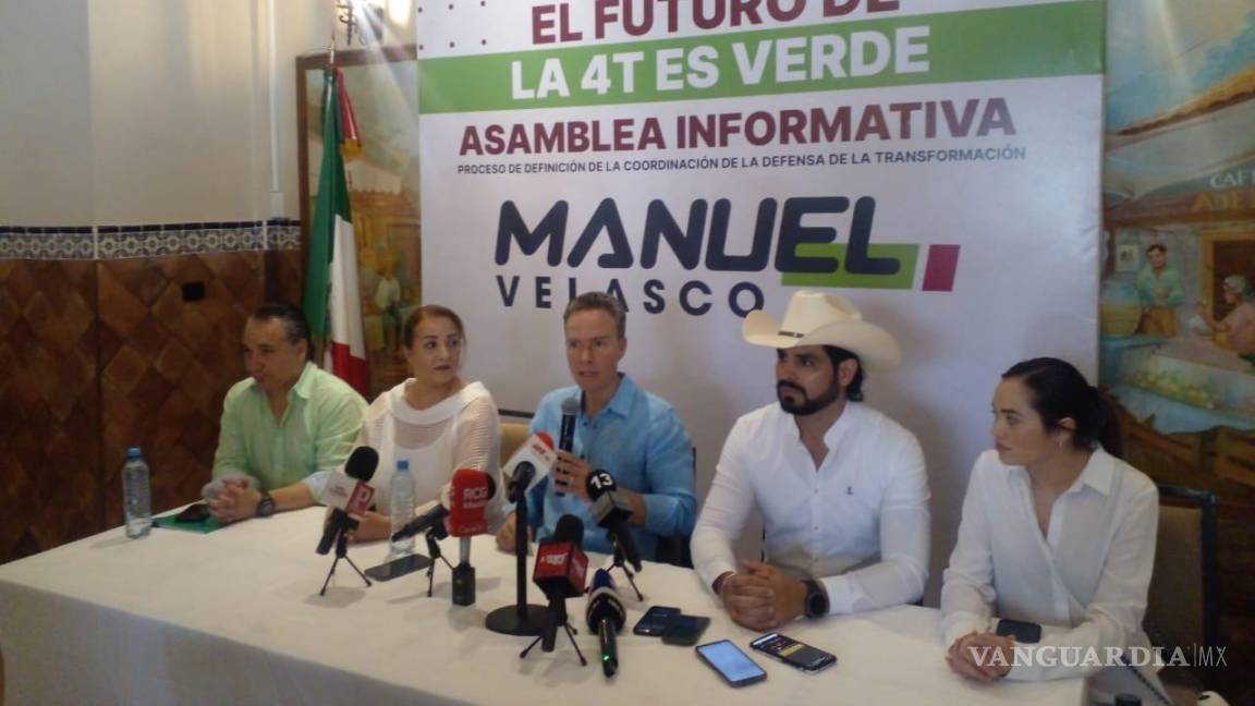 Sin energías verdes no hay futuro y en Coahuila se impulsará la industria y desarrollo verde: Manuel Velasco