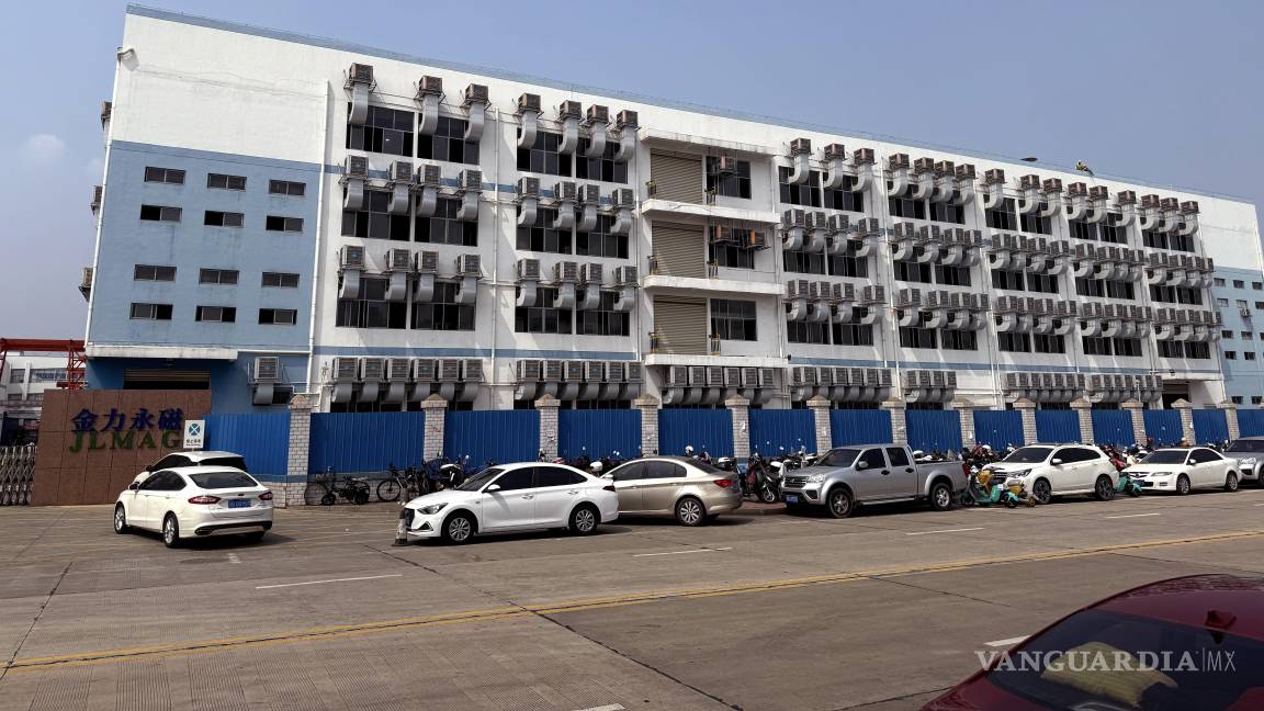 $!Oficinas de JL Mag Rare-Earth Company en Ganzhou, China. En lugar de ceder a las demandas de Donald Trump, China se ha apoyado en una carta de triunfo, su control de minerales críticos.