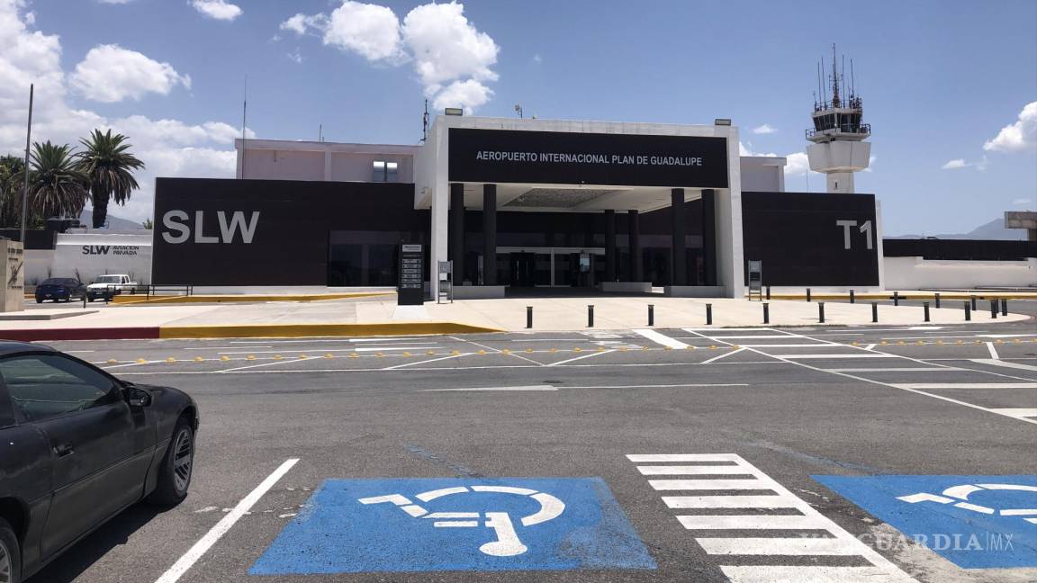 Insiste Turismo: se reactivan vuelos de TAR en aeropuerto de Saltillo; terminal se reporta lista