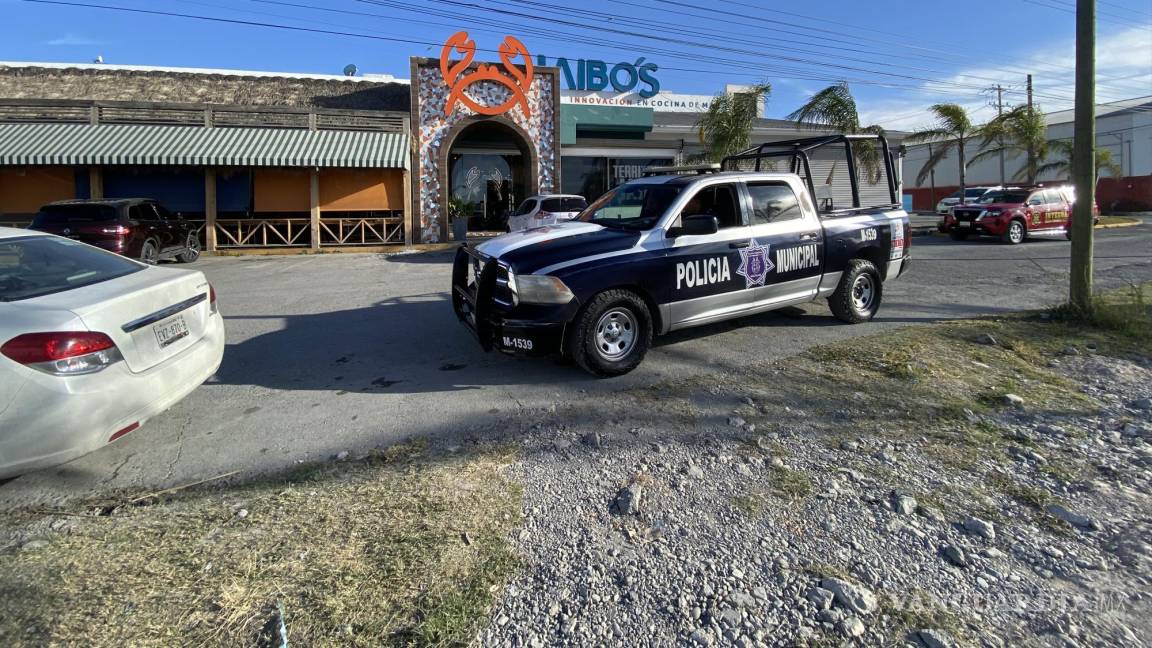 Muere hombre en restaurante de mariscos, en Saltillo