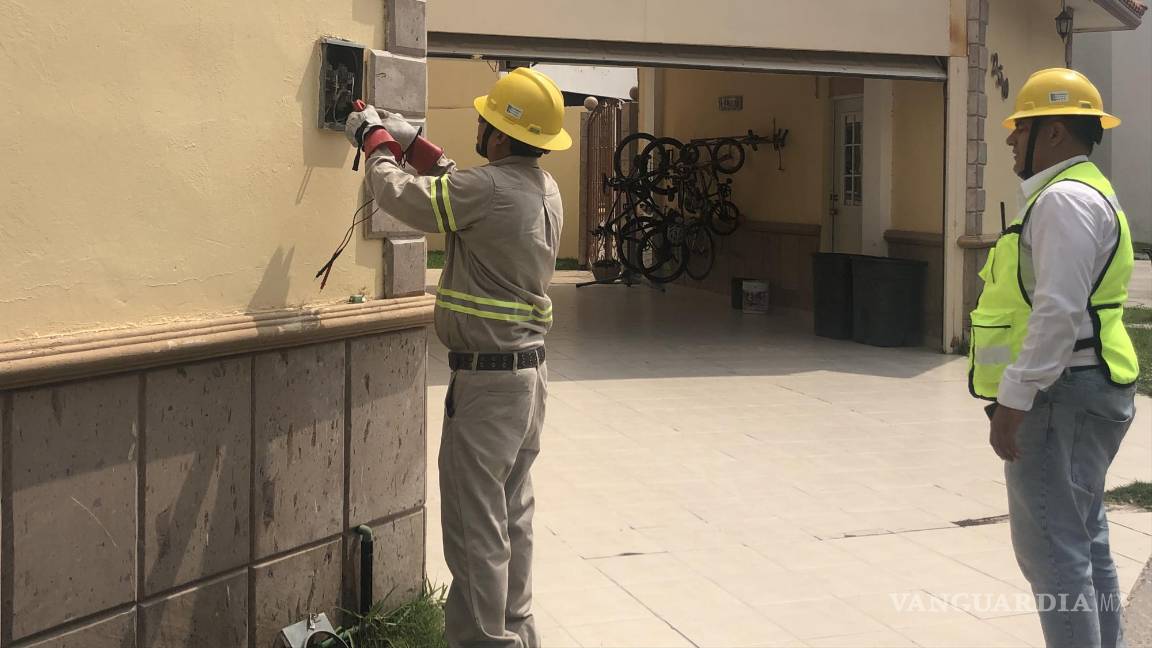 $!Personal de la CFE ha realizado inspecciones en zonas de alto poder adquisitivo de Torreón.