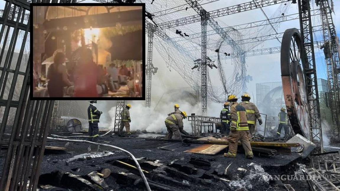 ¿Cómo inició el incendio en una fastuosa boda de San Miguel de Allende?; videos revelan la causa