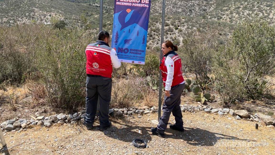 $!Protección Civil hace un llamado a proteger las áreas verdes de la región.