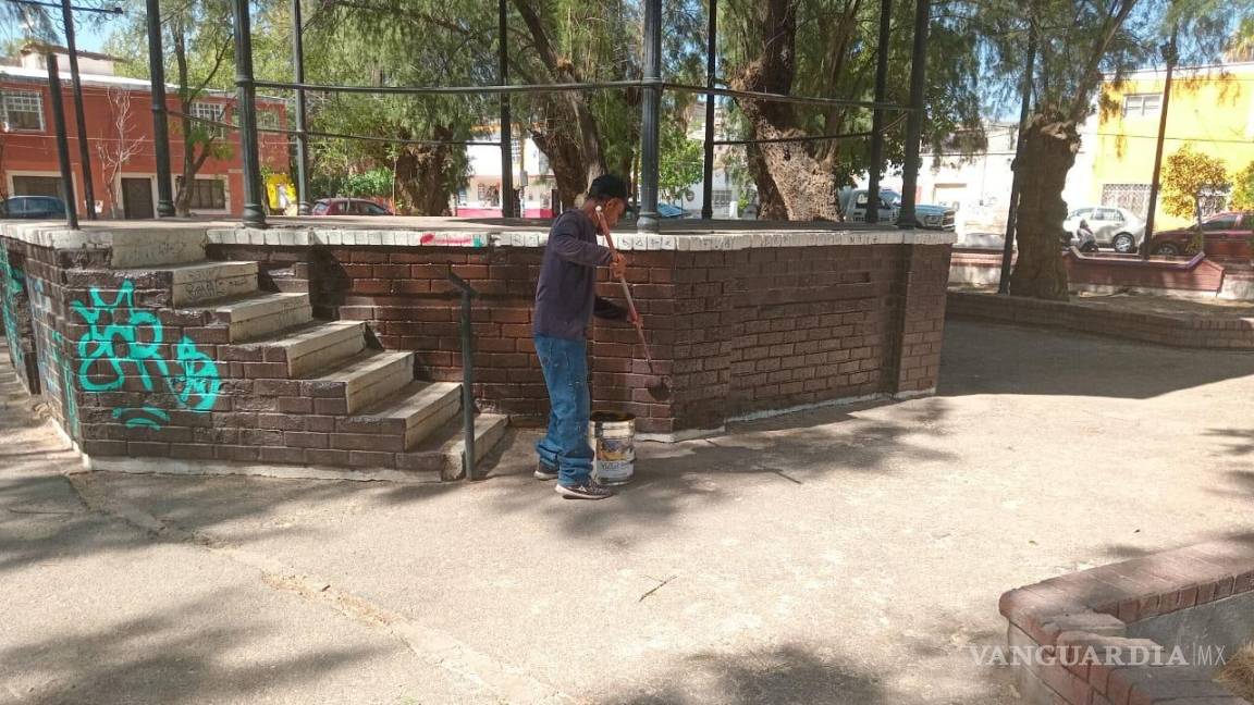 Mantienen acciones para eliminar grafiti en espacios públicos de Torreón