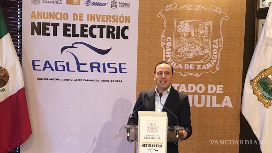 Anuncia Net Electric inversión de 190 mdd en Ramos Arizpe; producirá transformadores eléctricos solares