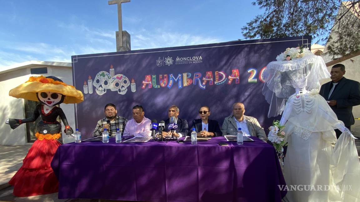 Invitan a monclovenses a vivir la Alumbrada 2022 en Panteón Guadalupe