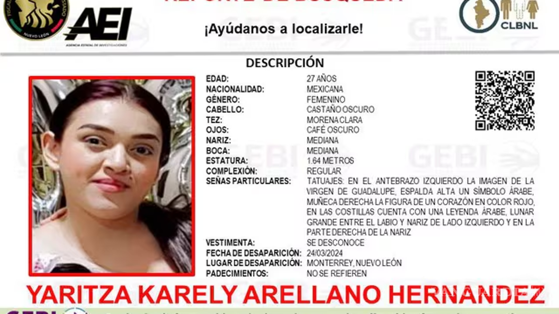 $!Yaritza Arellano Hernández