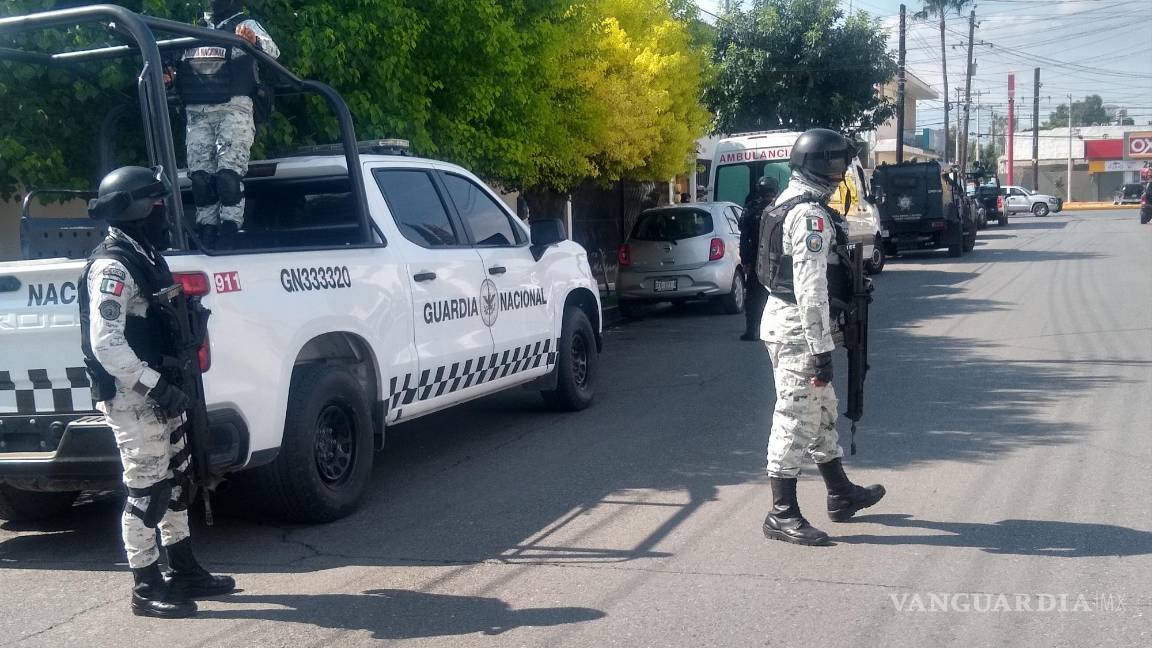 Custodiado por fuerte operativo policiaco y militar, trasladan a reo federal al dentista en Saltillo