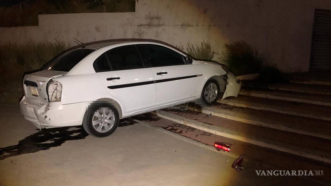 Saltillo: chocan a conductor pero termina detenido por agresivo y encontrarse en estado de ebriedad