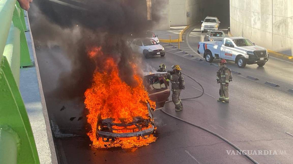 $!La pérdida fue total para el vehículo.