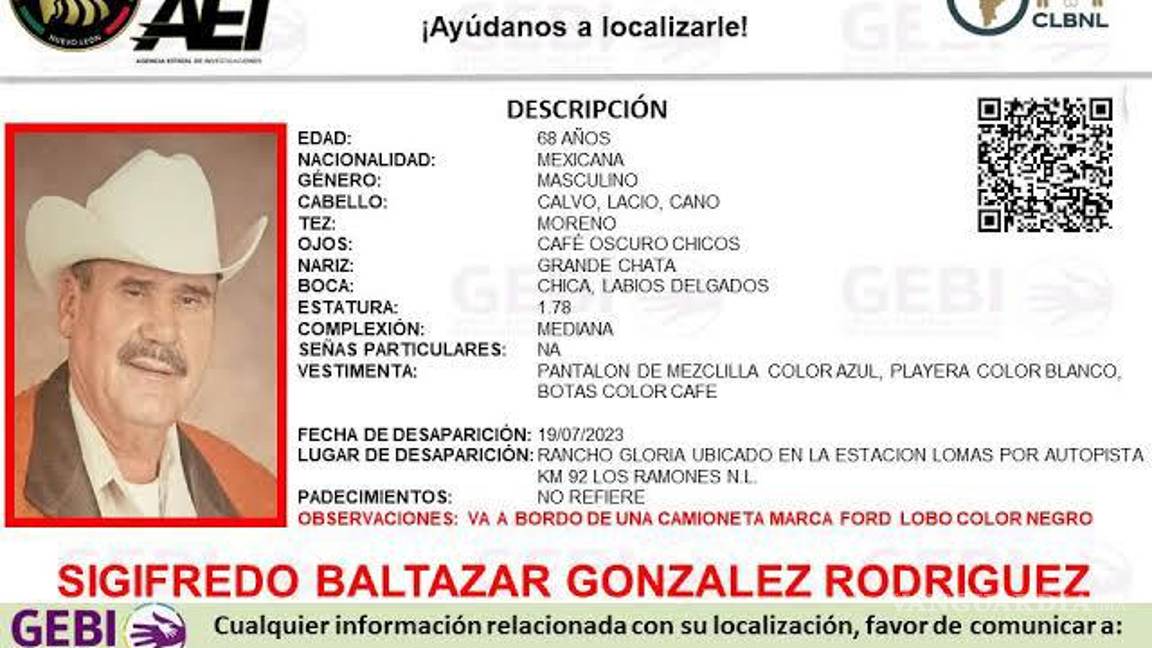 $!Desaparecen tres hombres, uno estadounidense, en Los Ramones, Nuevo León