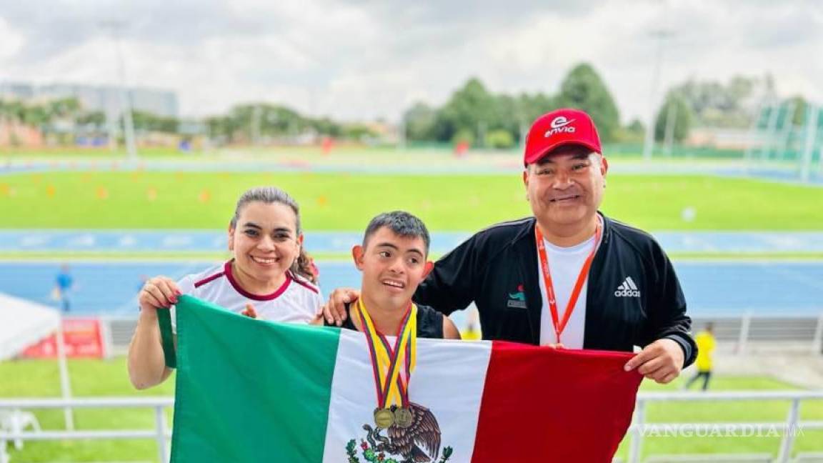 Porque dos no fueron suficiente; Roberto Mendoza suma otro oro en Olimpiada Especial