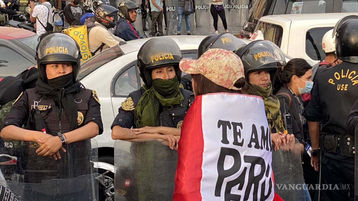 $!Manifestación en Perú.