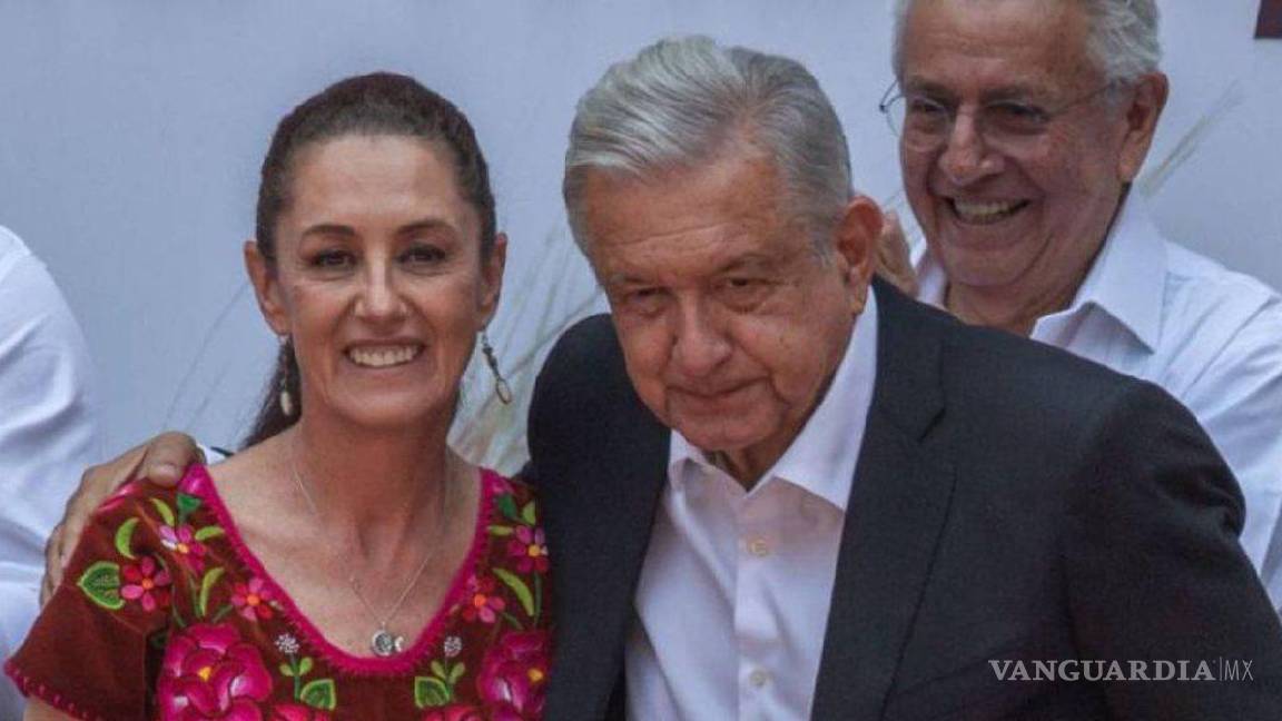 AMLO niega ‘hacerle la barba’ a Sheinbaum