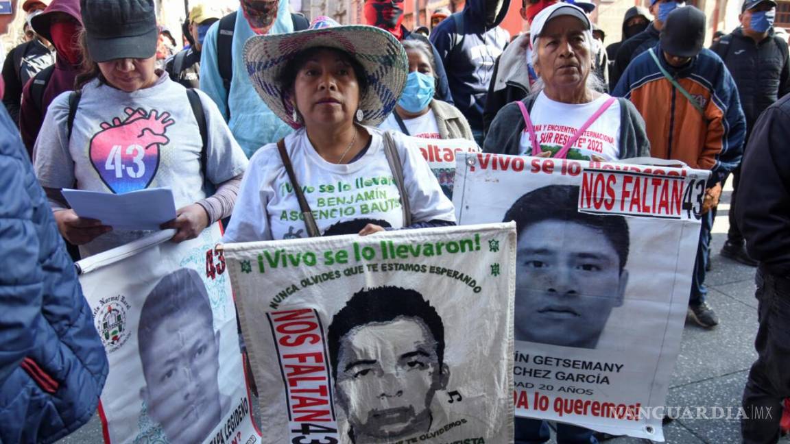 Este gobierno no pudo darnos la verdad, sentencian padres de los 43 de Ayotzinapa