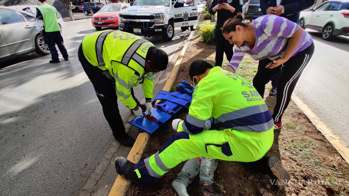 Saltillo: atropellan a menor de 7 años en bulevar V. Carranza