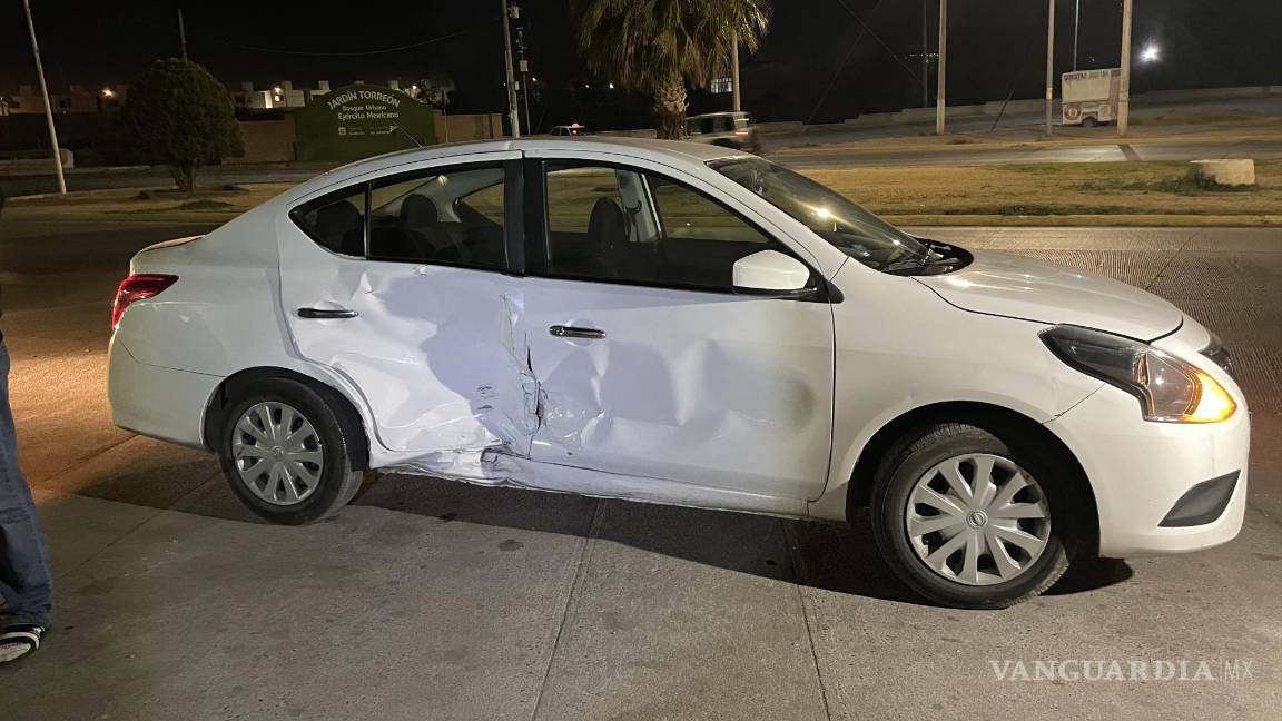 Conductor provoca accidente y se da a la fuga en Saltillo