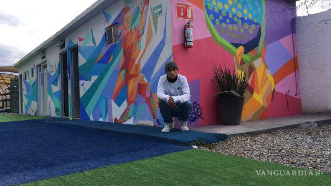 Gente de Saltillo: Así vive ‘Beick’ del grafiti en la ciudad
