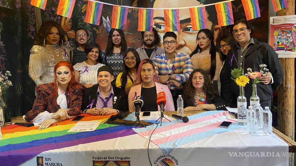 ¿Estás listx? Dan más detalles sobre marcha LGBTTTIQA+ en Saltillo y anuncian Festival del Orgullo