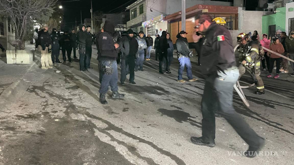 Culpan a policías por incendio en Parajes de Santa Elena, en Saltillo