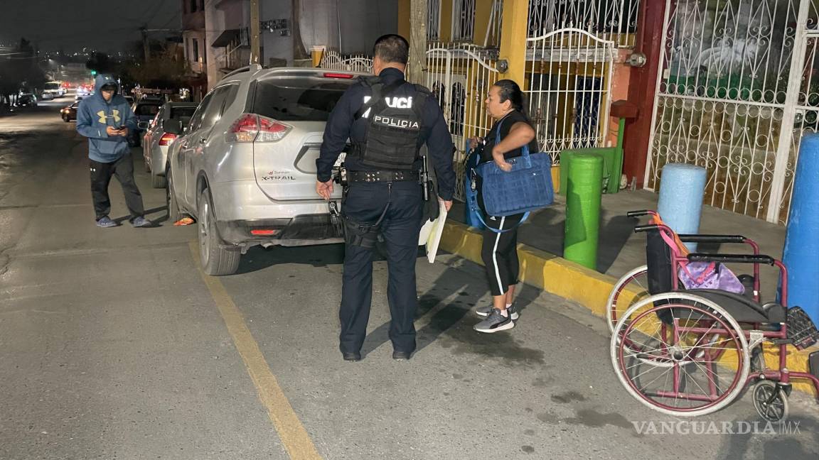 Motociclista dispara contra camioneta que lo tumbó en la colonia Bellavista, en Saltillo