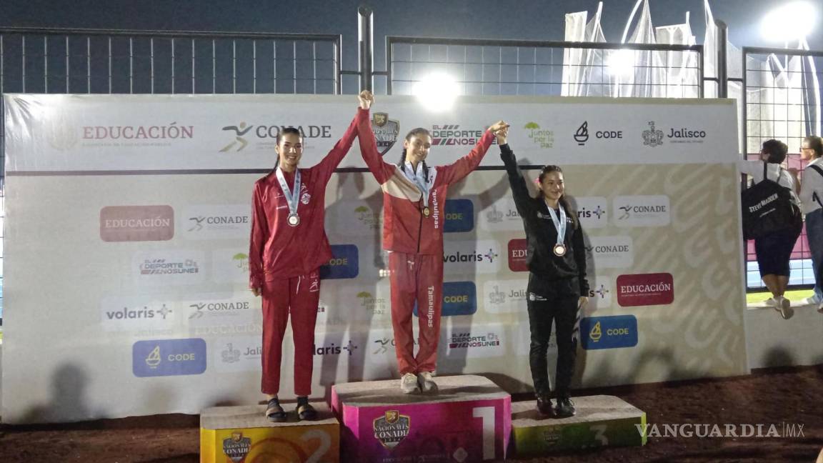 Coahuila acaba su participación en atletismo de los Nacionales de CONADE con una decena de medallas