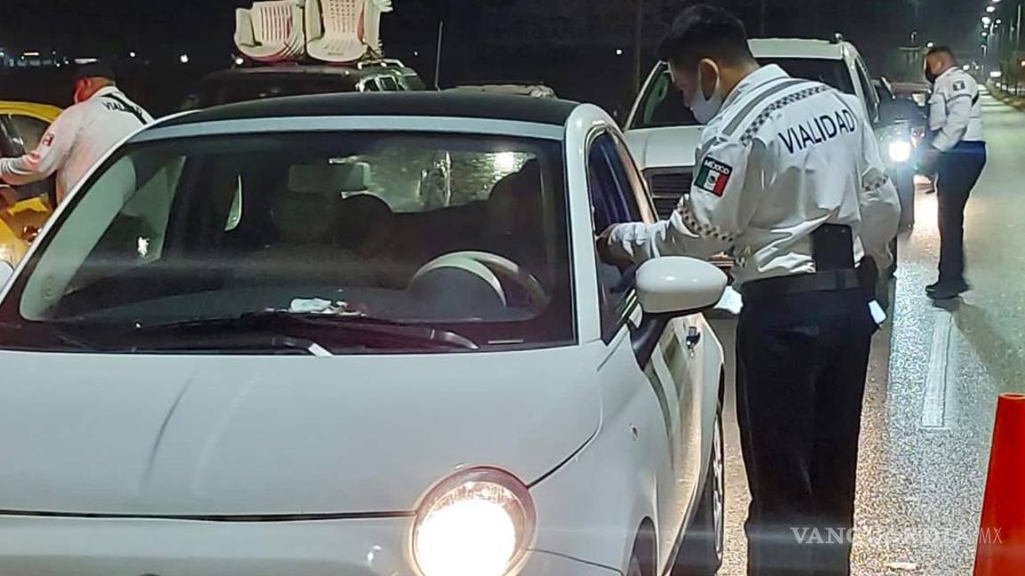 Coahuila: prevén 30% de incremento en detenciones e infracciones por conducir alcoholizados