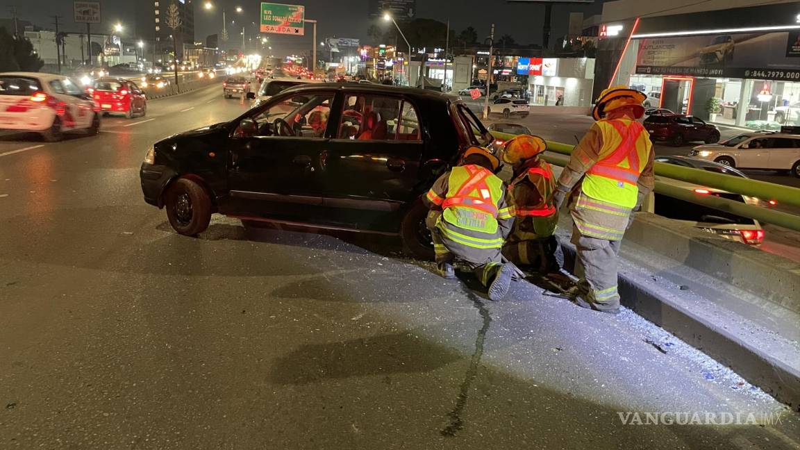 Choque múltiple afecta el V. Carranza de Saltillo