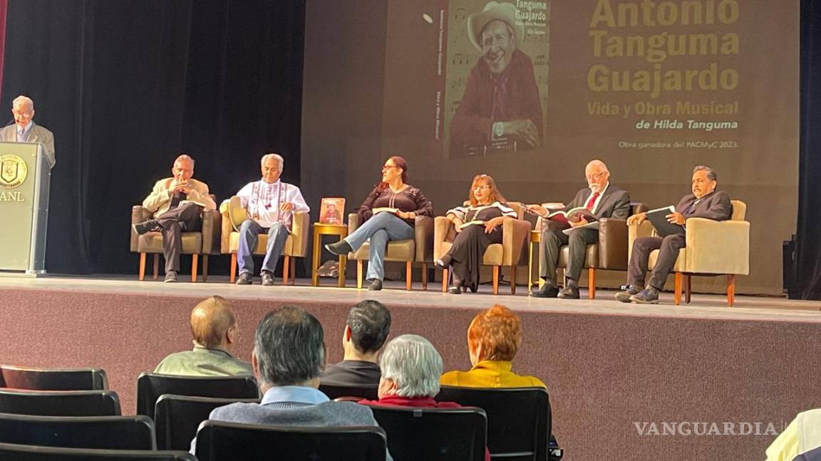 Inmortalizan vida y obra del músico Antonio Tanguma en libro biográfico