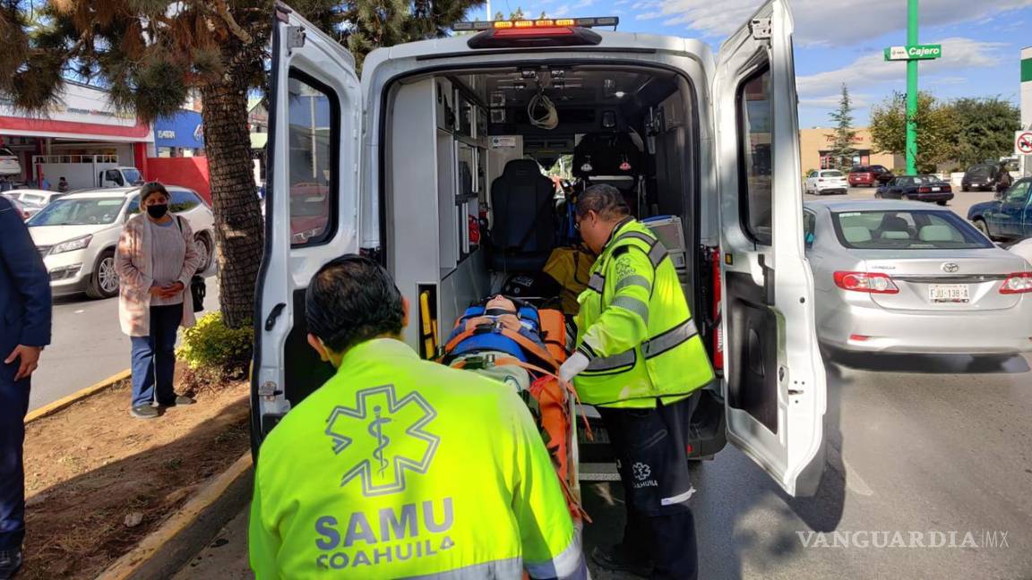 Saltillo: atropellan a menor de 7 años en bulevar V. Carranza