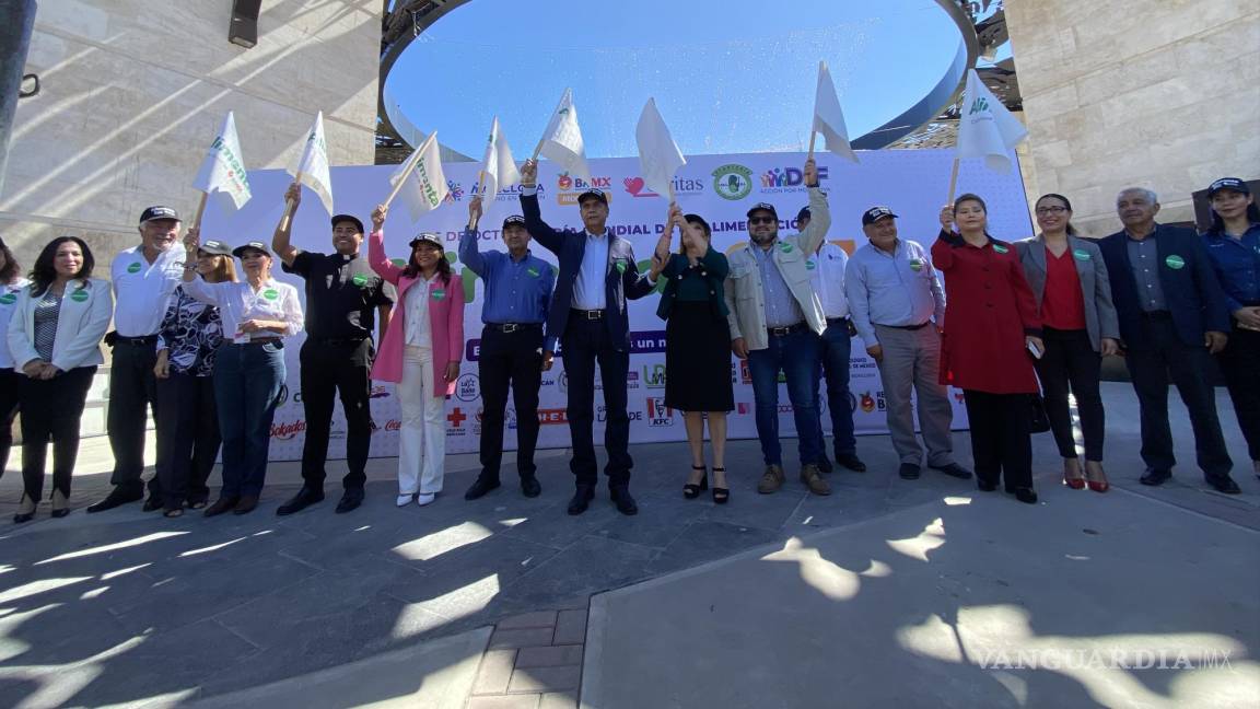 Inician campaña ‘Aliméntate 2023’ en Monclova, durante Día Mundial de la Alimentación